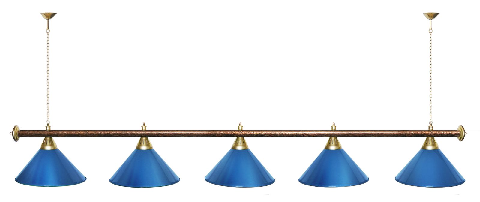 Лампа STARTBILLIARDS 5 пл. (плафоны зеленые,штанга зеленая,фурнитура золото) фото №59