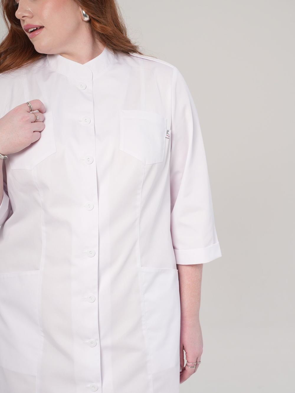 Халат медицинский женский | Х-224 3/4 сатори