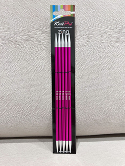 Спицы чулочные Zing 2,75мм/20см, KnitPro