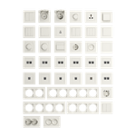Рамка 2-я,  цвет матовый кашемир,  серия A07 Donel