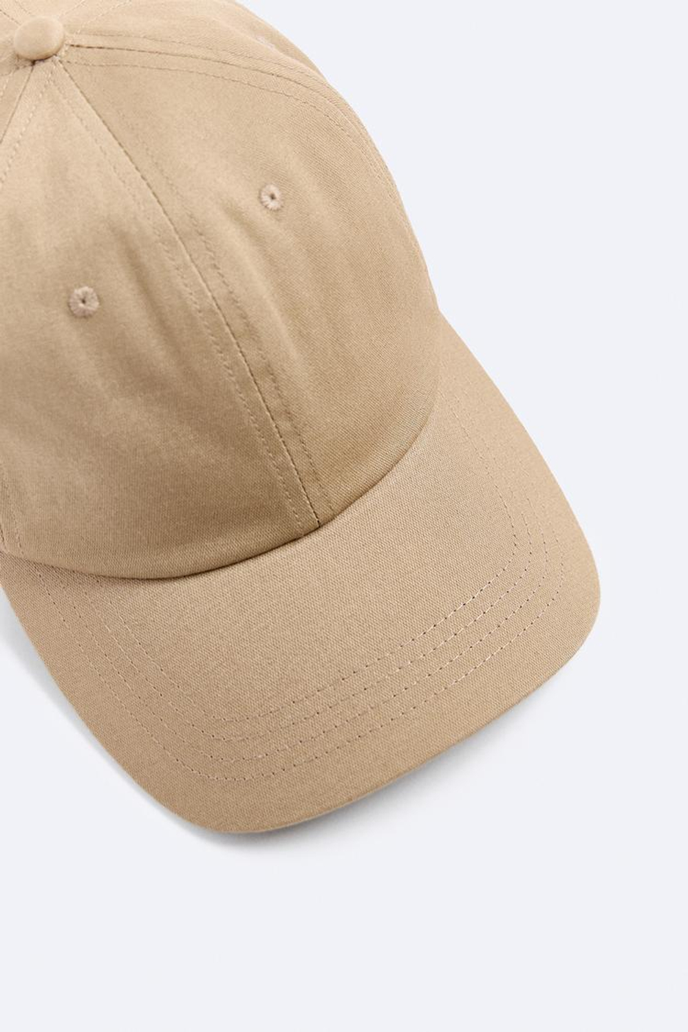 ZARA БАЗОВАЯ КЕПКА, БЕЖЕВЫЙ