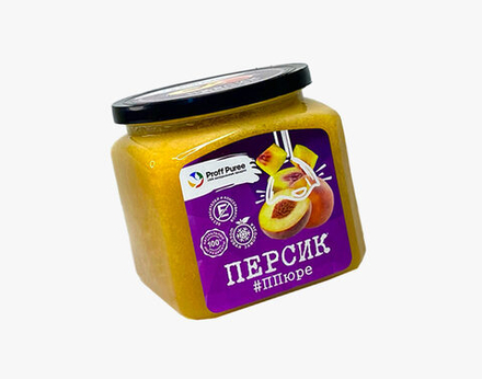 Пюре Персик замороженное 500 гр Proff Pure