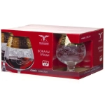 Набор бокалов для бренди 6шт с рисунком «Барокко» EAV63-188