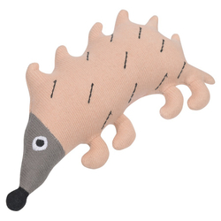 Погремушка хлопковая 14х8см Tkano Tiny world Ежик Ugo