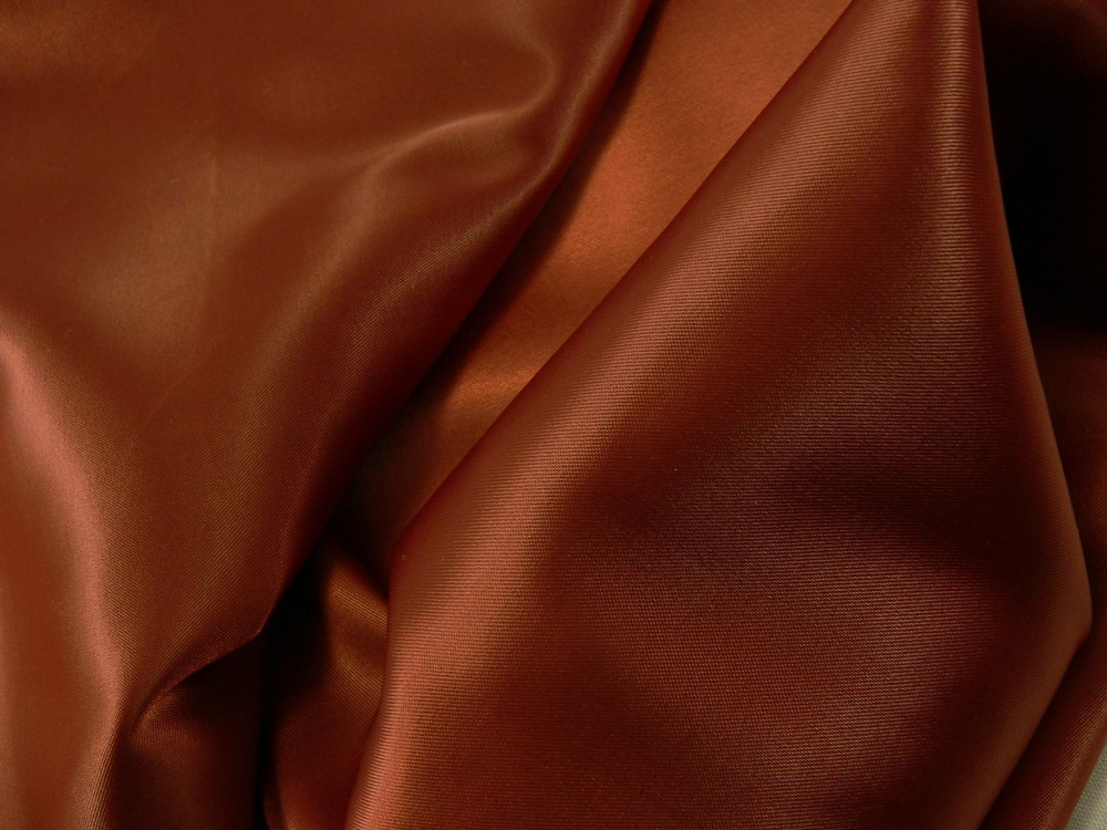 Ткань Атлас стрейч плотный коричневый светлый арт. 324211