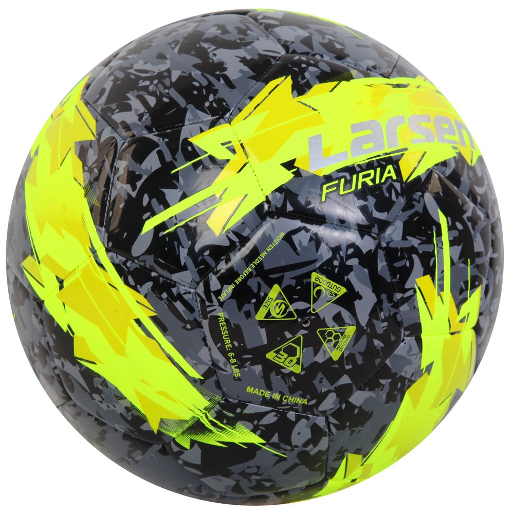 Мяч футбольный Larsen Furia Lime