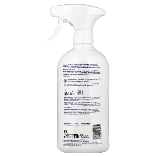 ATTITUDE, Nature + Technology™, универсальное очистительное средство, без запаха, 800 мл (27,1 жидк. унции)