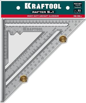 KRAFTOOL 250 мм, 5-в-1, Высокоточный кровельный угольник (3441-25)