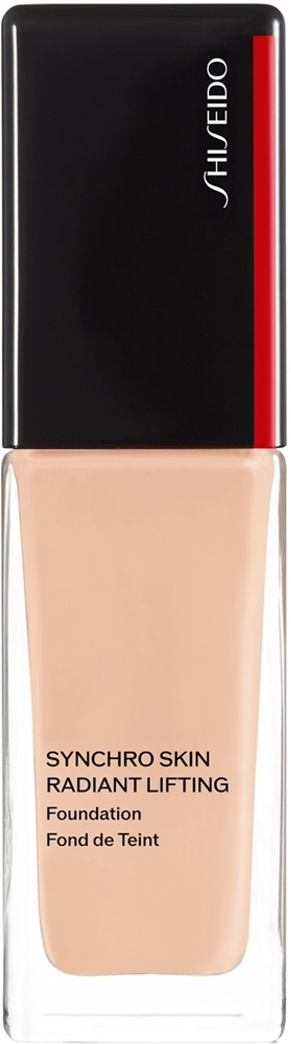 Shiseido Synchro Skin Radiant Lifting Foundation Advanced - Осветляющая лифтинговая основа SPF 30, 30 ml
