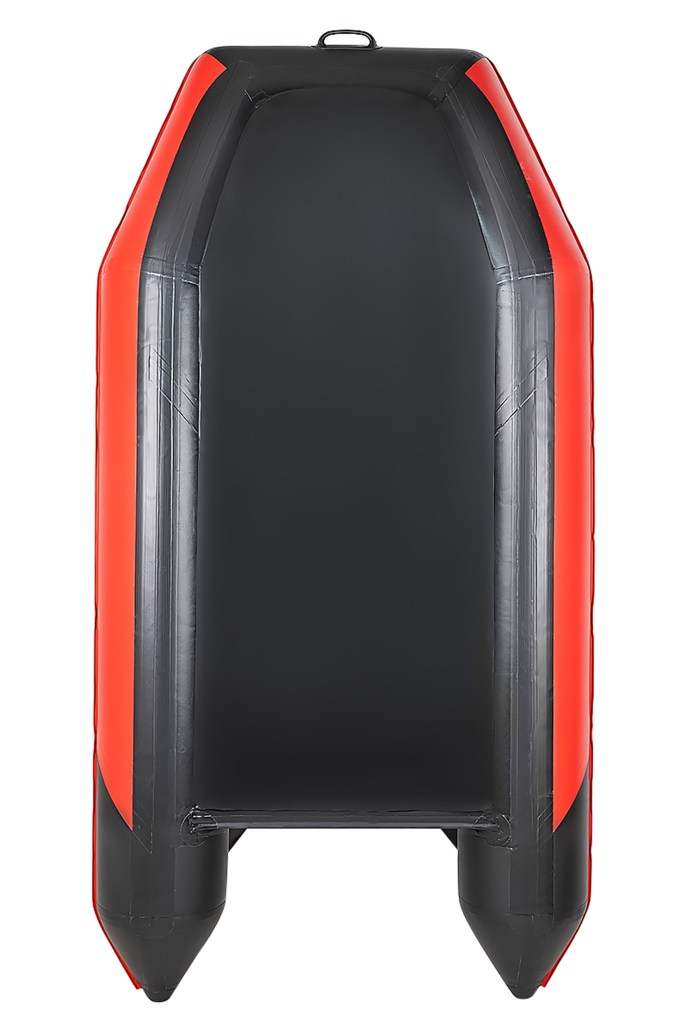 Броня-280 красный-черный (лодка ПВХ под мотор с усилением)