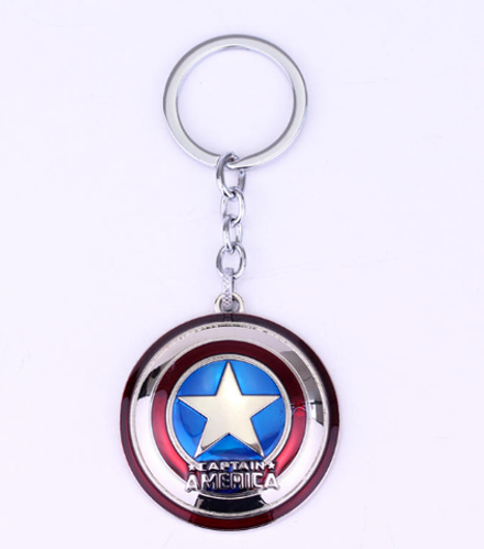 Брелок Щит капитана Америки / Капитан Америка / Captain America / Marvel / супергерой / комикс