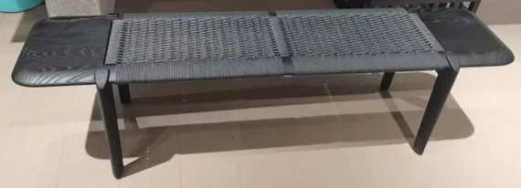 Скамья 4682, 160 см, черная