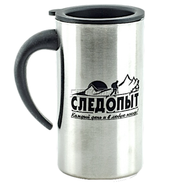 Термокружка 250мл Следопыт PF-CWS-P66 с ручкой ( Изотермическая )