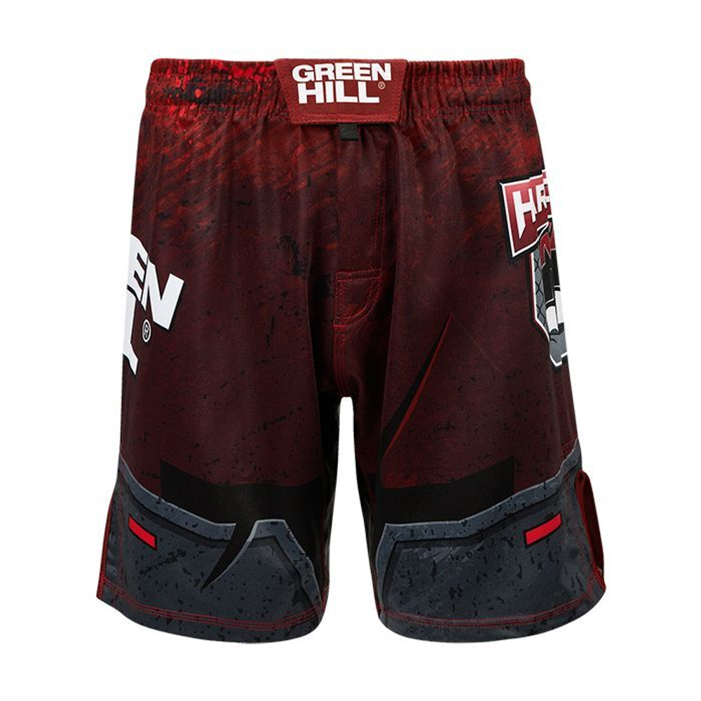 MMI-10568 Шорты HARDCORE MMA красные