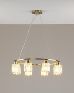 Люстра подвесная Moderli V11685-8P Prismique