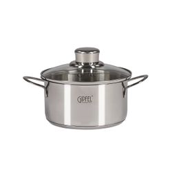 Кастрюля из нержавеющей стали Gipfel Mini 1204 14 см/0,9 л