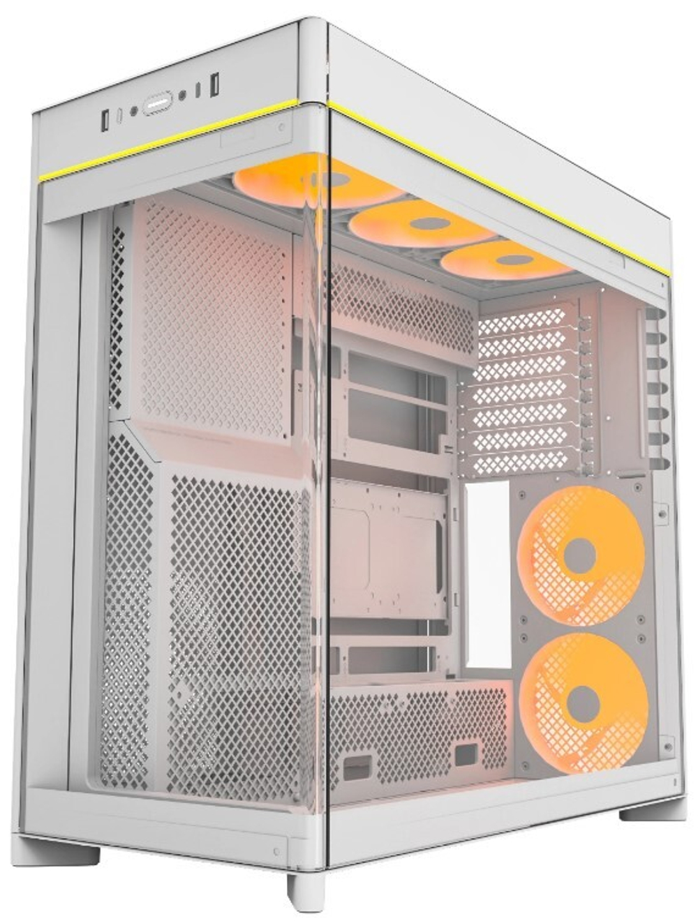 Корпус ATX Montech HS02 PRO WHITE