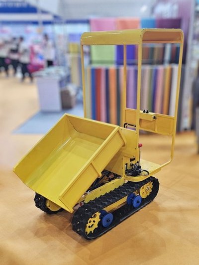 Детский аттракцион «Гусеничный самосвал»