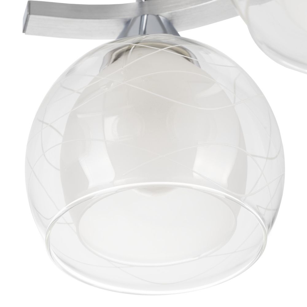 Citilux Буги CL157142 Люстра потолочная Алюминий Хром