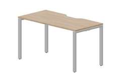 стол Strike 1380х680х750мм (с эргономичным вырезом)