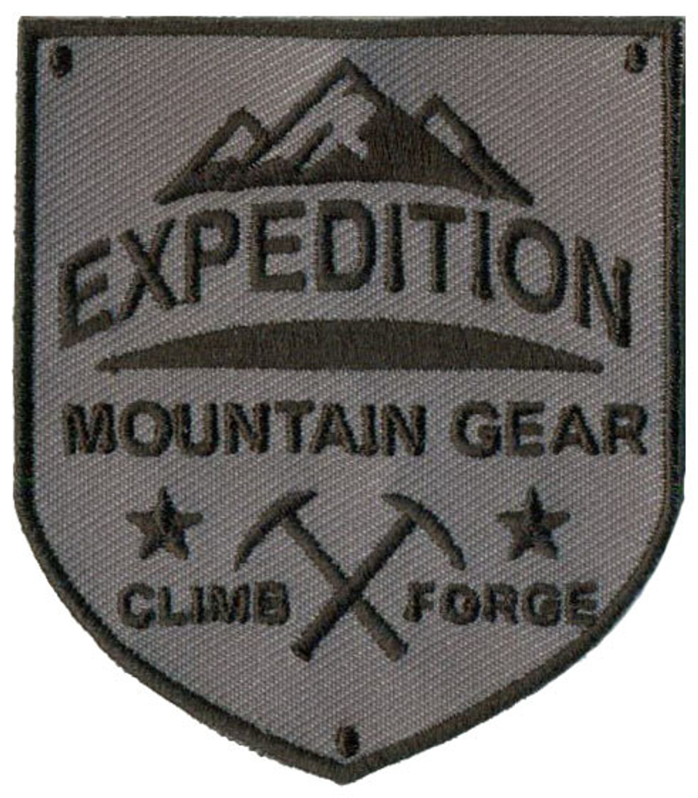 Нашивка Expedition Mountain Gear (серый)