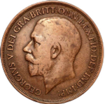 United Kingdom 1 Penny George V 1913