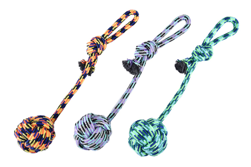 Nunbell игрушка для собак мяч верёвочный