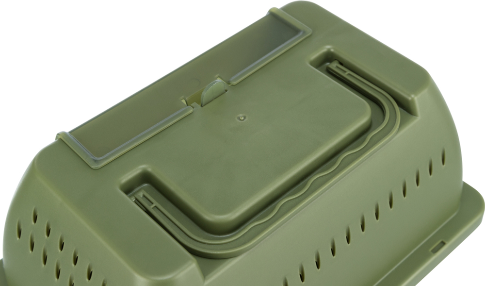 Транспортный бокс для птиц, маленьких животных, 24 х 13 х 16 см, оливково-зеленый, Trixie