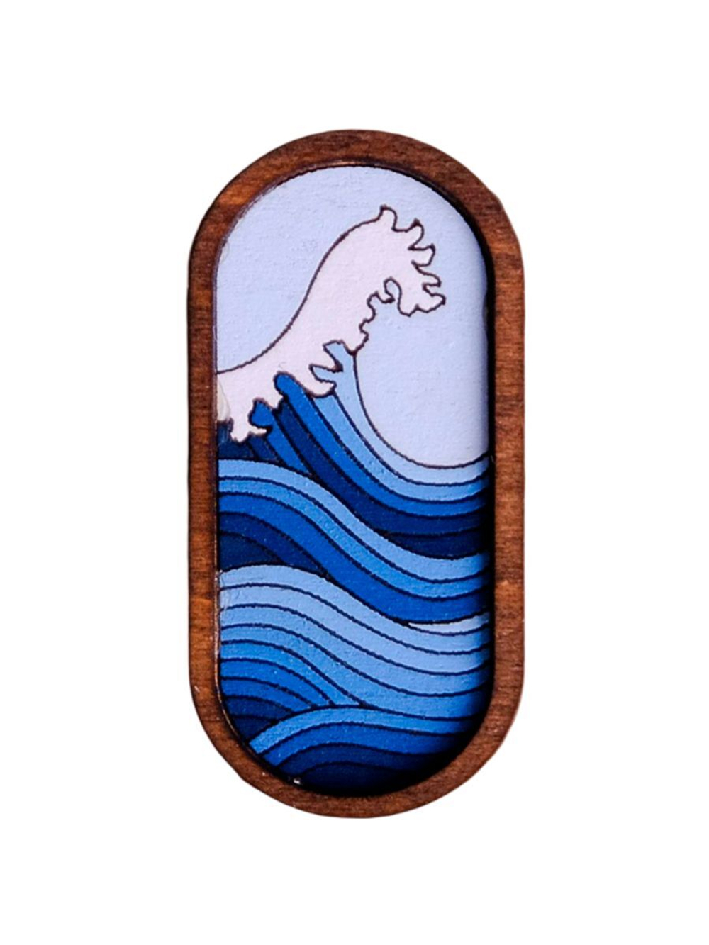 Значок AUGUST WOOD AW_M10 "Сосуд Гигеи"