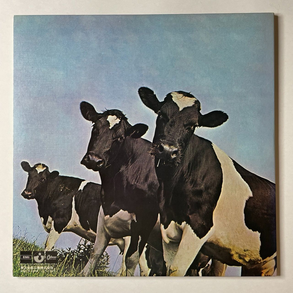 Винтажная виниловая пластинка LP Pink Floyd Atom Heart Mother (Japan 1971) (Obi) Funky Drug OP-80102