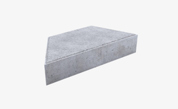 Тротуарная плитка ВЫБОР, форма Трапеция, h=60мм