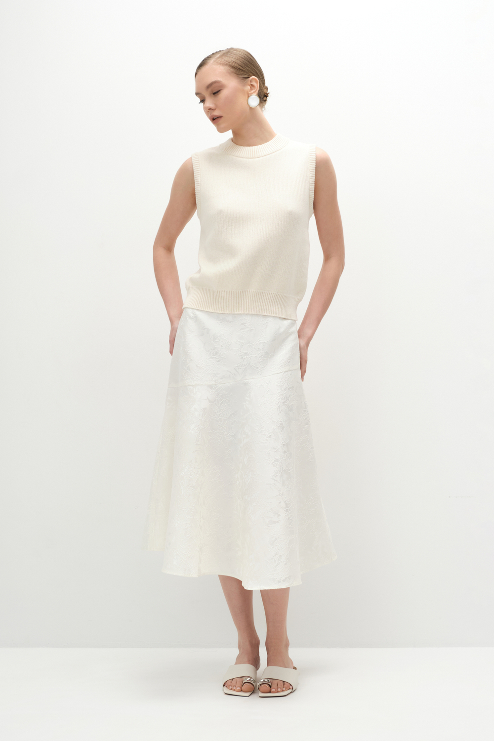 Жилет-майка из хлопка