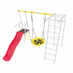 Дополнительный комплект с горкой к дачному комплексу ROMANA *только для высоты балки качелей 2050 мм.