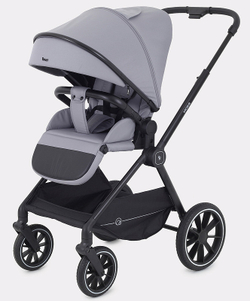 Детская коляска Rant Moss 3 в 1 с автокреслом Rant Cruise Black Classic Grey