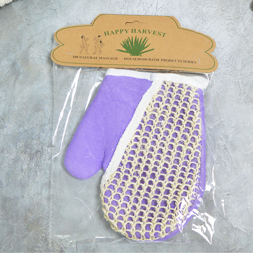 Мочалка-варежка для тела из сизаля, NN50644-91