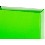 Папка-портфель 1 отделение Attache А4, 700мкм, на замке, пластик, зелёный