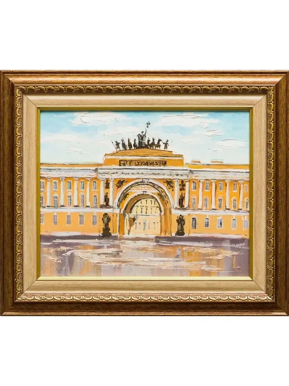 Картина маслом Арка ГенШтаба Ларкин