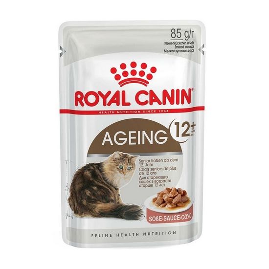 Royal Canin Ageing +12 влажный корм В СОУСЕ для пожилых кошек старше 12 лет с первыми признаками старения Royal Canin Ageing +12 влажный корм В СОУСЕ для пожилых кошек старше 12 лет с первыми признаками старения