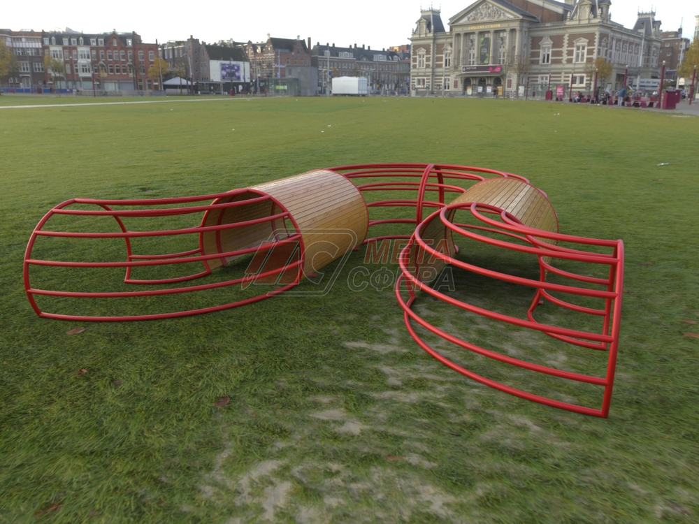 Лабиринт для собачьих площадок