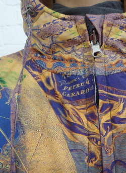 Двусторонняя куртка "Зодиак", по мотивам средневековой карты звездного неба