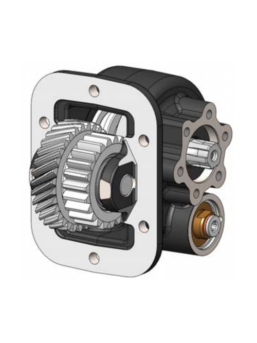 Коробка отбора мощности UNI для КПП JAC LC6T540B КАМАЗ "КОМПАС 9" 06003000132