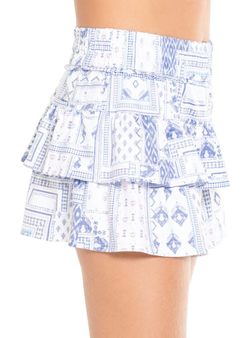 Юбка для девочки теннисная Lucky in Love All About Ikat Skirt W/Pocket - разноцветный