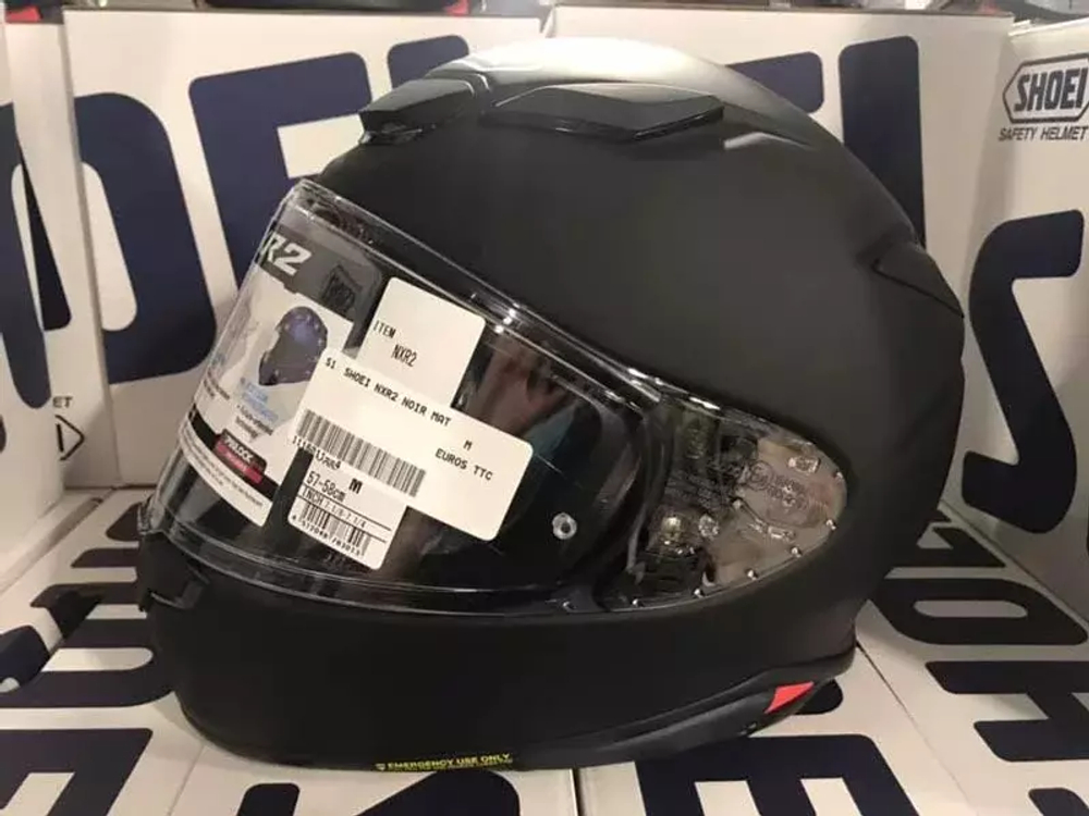 SHOEI NXR2 MATT BLACK