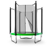 Батут UNIX Line Simple 6 ft (183 см) с внутренней защитной сеткой, зеленый