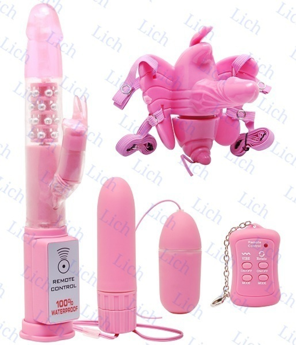 Набор вибромассажеров с дистанционным управлением