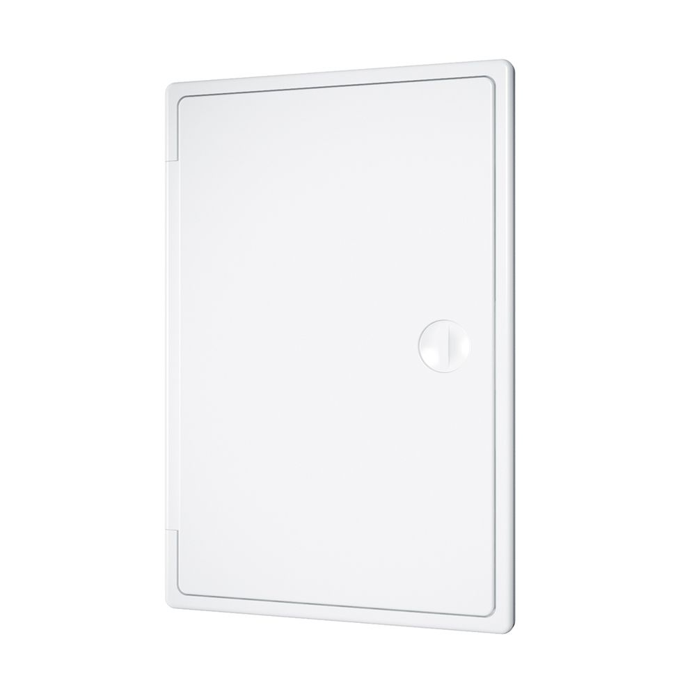 Люк-дверца ревизионная Evecs, с ручкой-задвижкой, размеры: общий 150*150мм, установочный 120*120мм, 225256