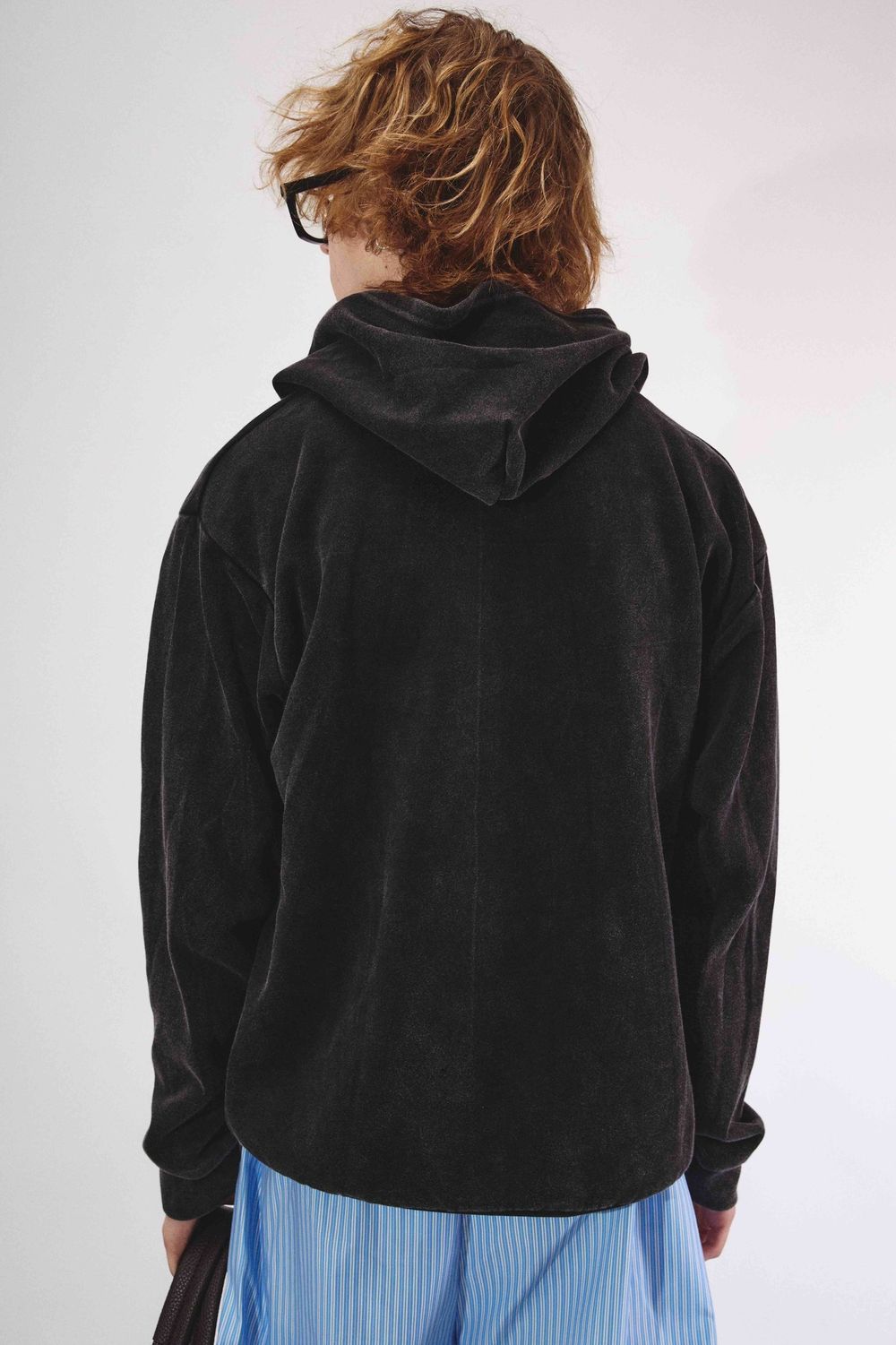 Худи БИЧ Классическое Zip черное