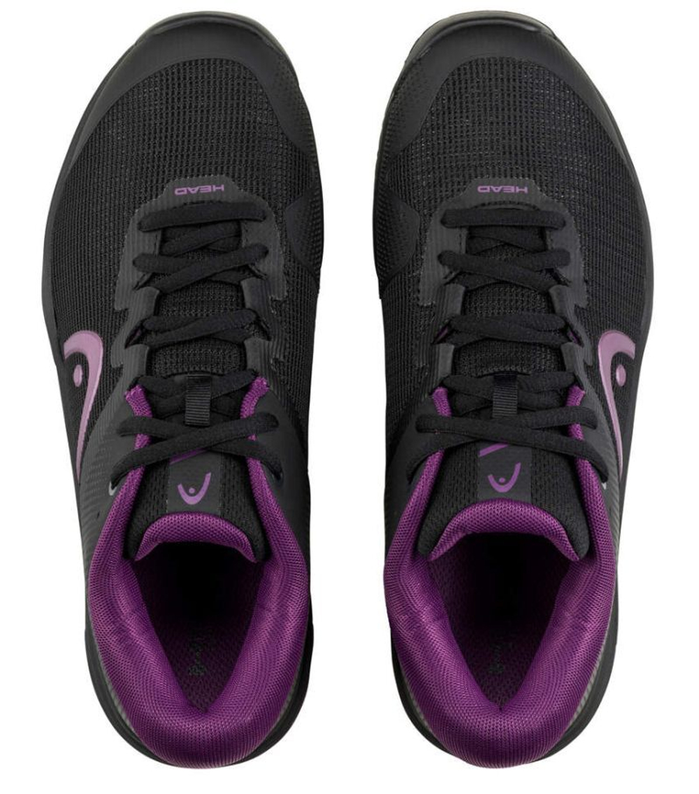Женские теннисные кроссовки Head Revolt Evo 2.0 - black/plum