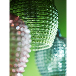 Светильник подвесной каскадный aurora, 110х18 см, сливовый/зеленый/серый