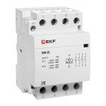 Контактор модульный КМ 25А 4NО (3 мод,) 24В АС EKF PROxima